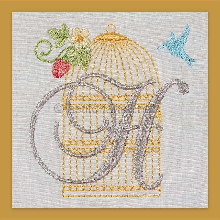 Aviary Atelier Monogram Letter H