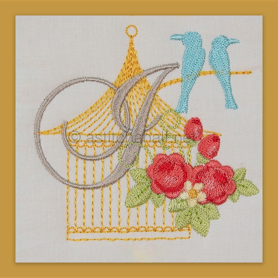 Aviary Atelier Monogram Letter I