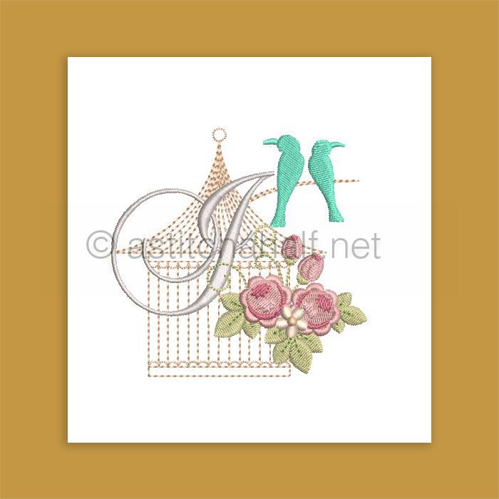 Aviary Atelier Monogram Letter I