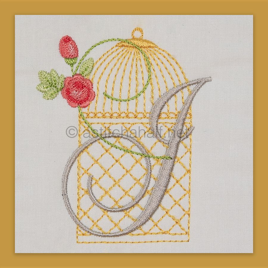 Aviary Atelier Monogram Letter J