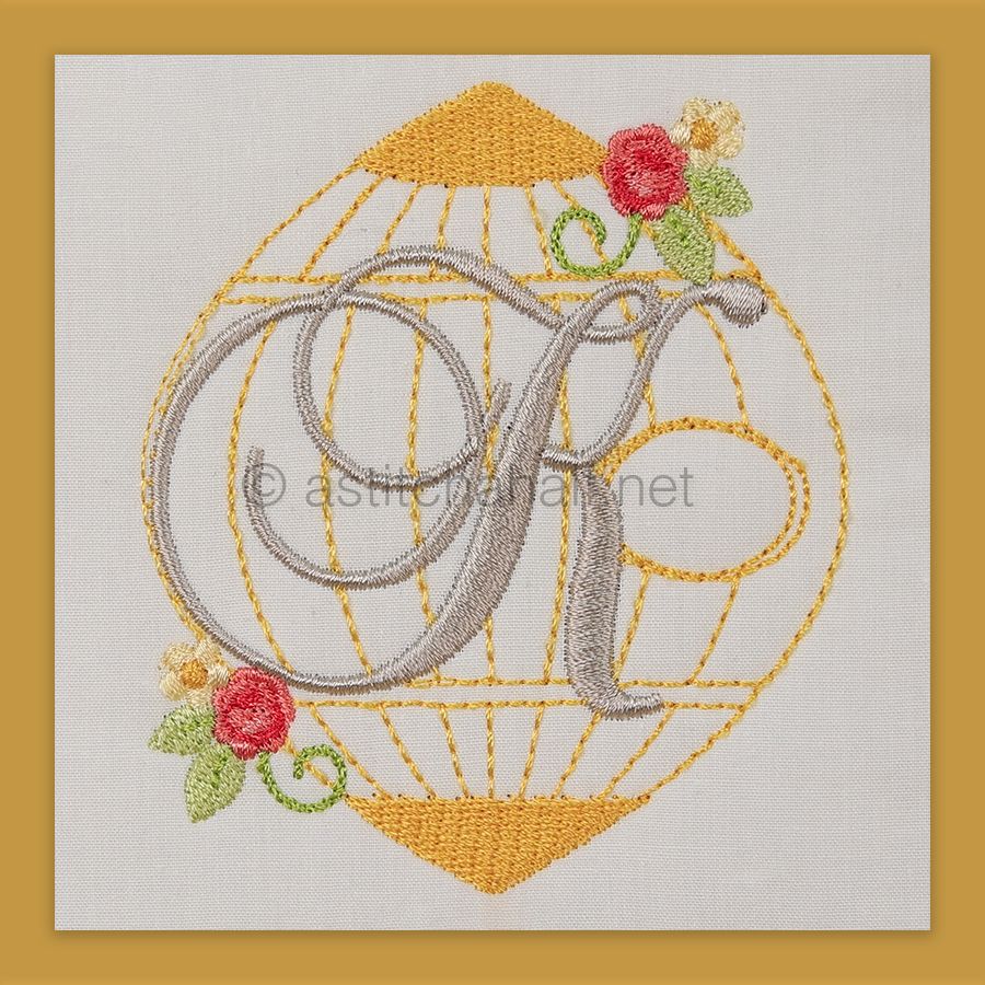 Aviary Atelier Monogram Letter K