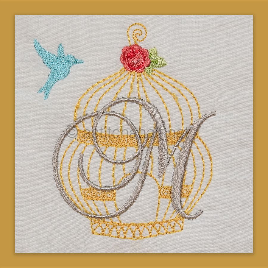 Aviary Atelier Monogram Letter M