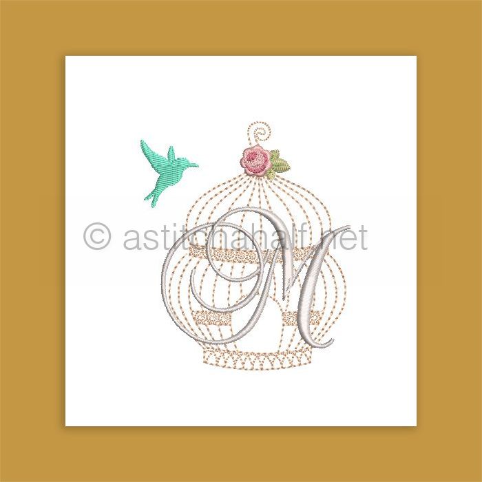 Aviary Atelier Monogram Letter M