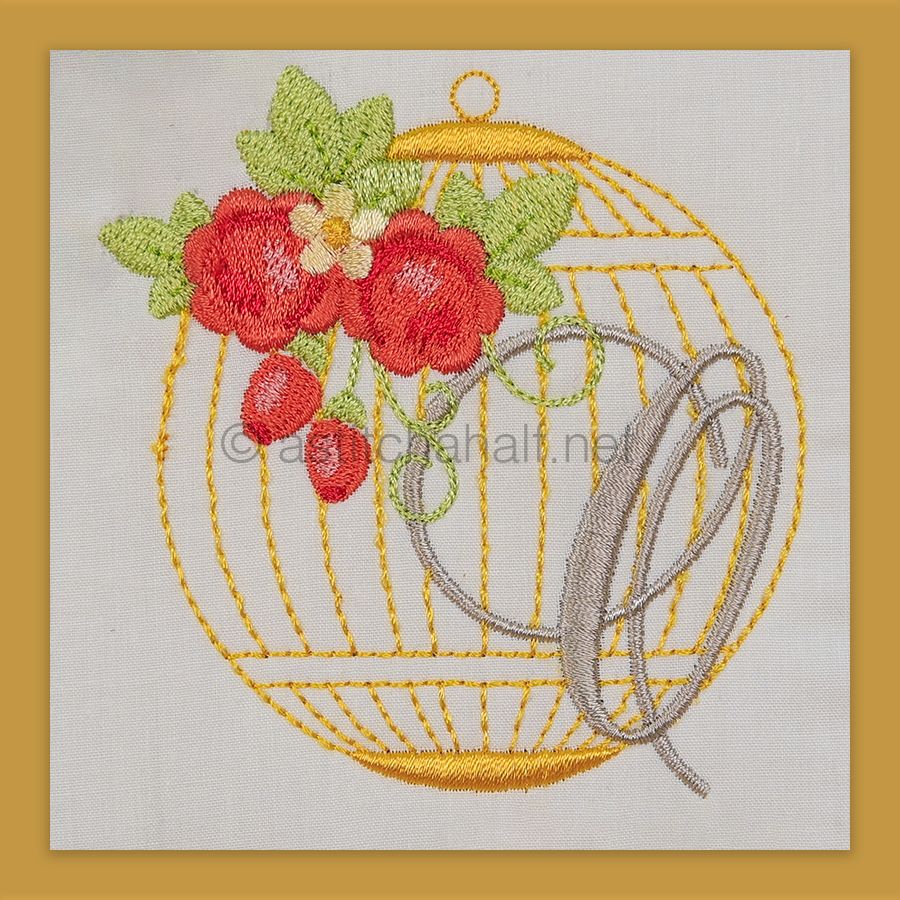 Aviary Atelier Monogram Letter O