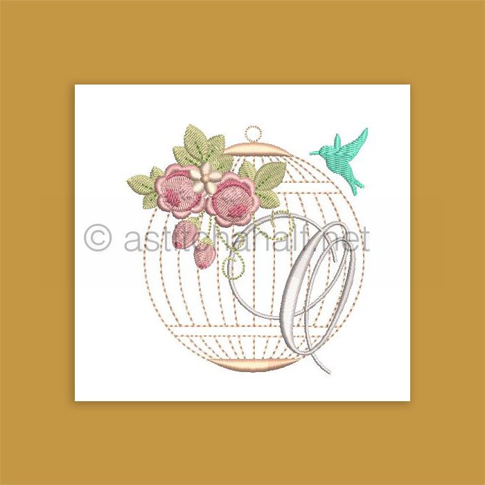 Aviary Atelier Monogram Letter O