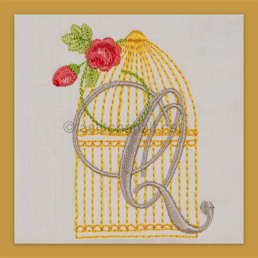 Aviary Atelier Monogram Letter Q