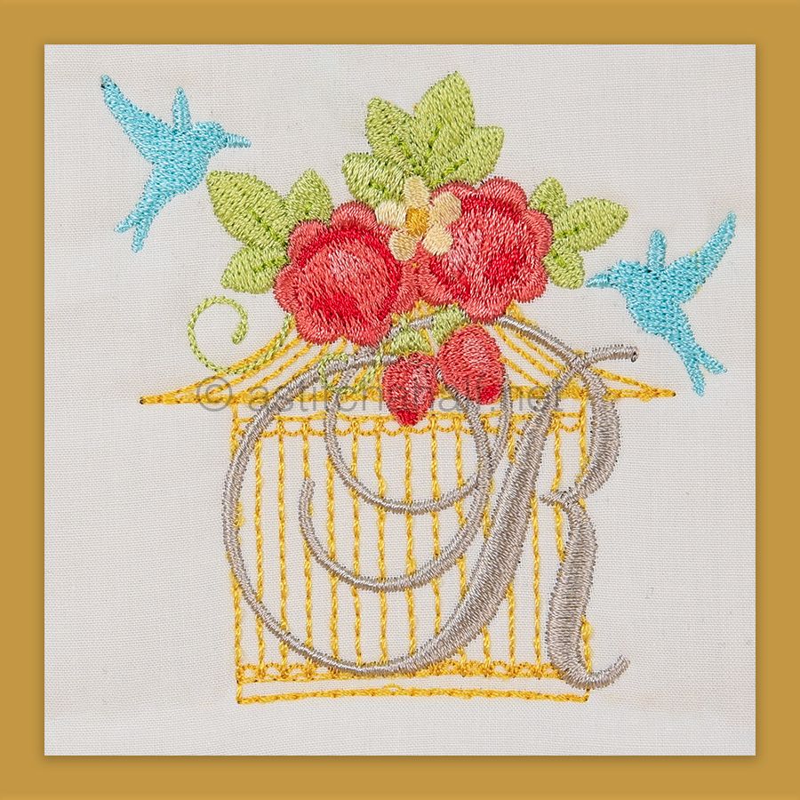 Aviary Atelier Monogram Letter R