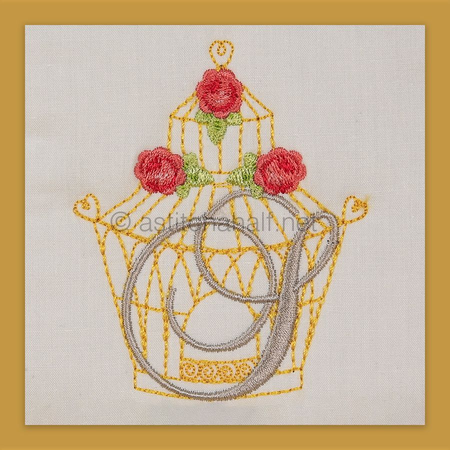 Aviary Atelier Monogram Letter S