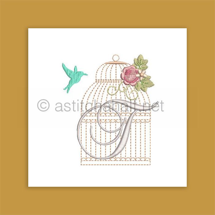 Aviary Atelier Monogram Letter T