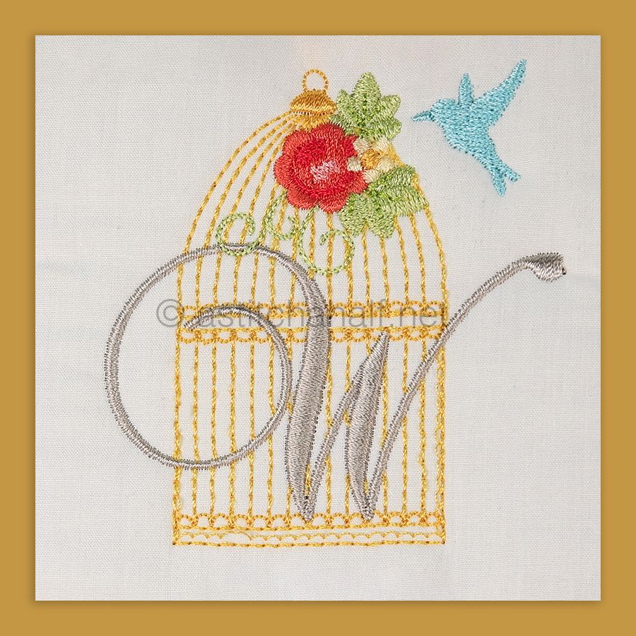 Aviary Atelier Monogram Letter W