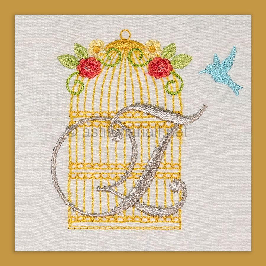 Aviary Atelier Monogram Letter Z