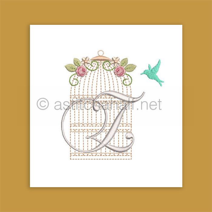 Aviary Atelier Monogram Letter Z