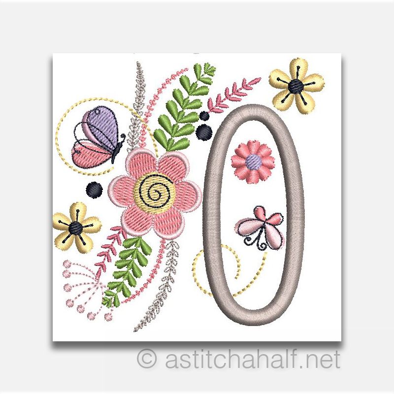 In The Garden Monogram Number 0