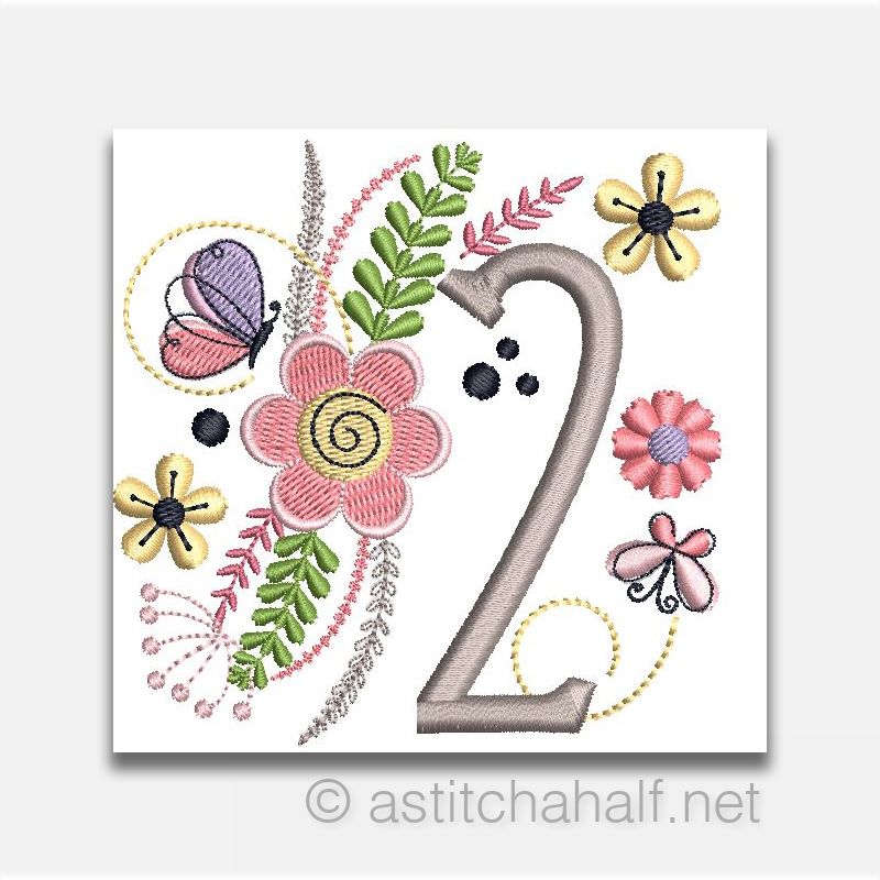 In The Garden Monogram Number 2