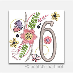 In The Garden Monogram Number 6