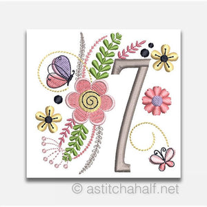 In The Garden Monogram Number 7