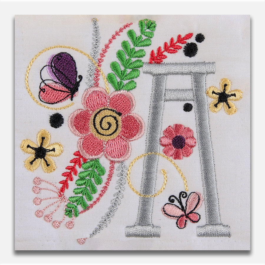 In The Garden Monogram Combo