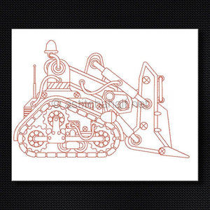 Mighty Machine in Stitches Bulldozer