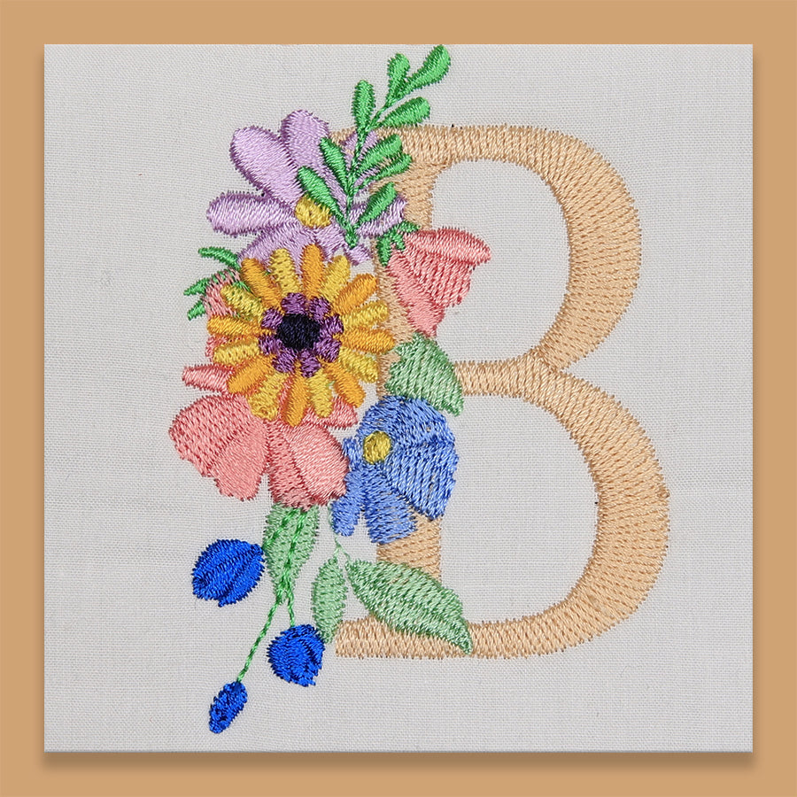 Equinox Garden Monogram Letter B