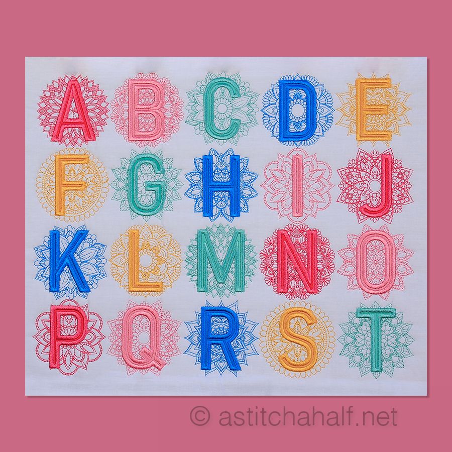 Monarch Mandala Monogram Combo