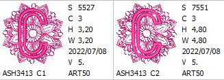 Monarch Mandala Monogram Letter C