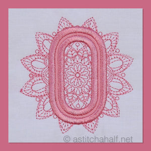 Monarch Mandala Monogram Letter O