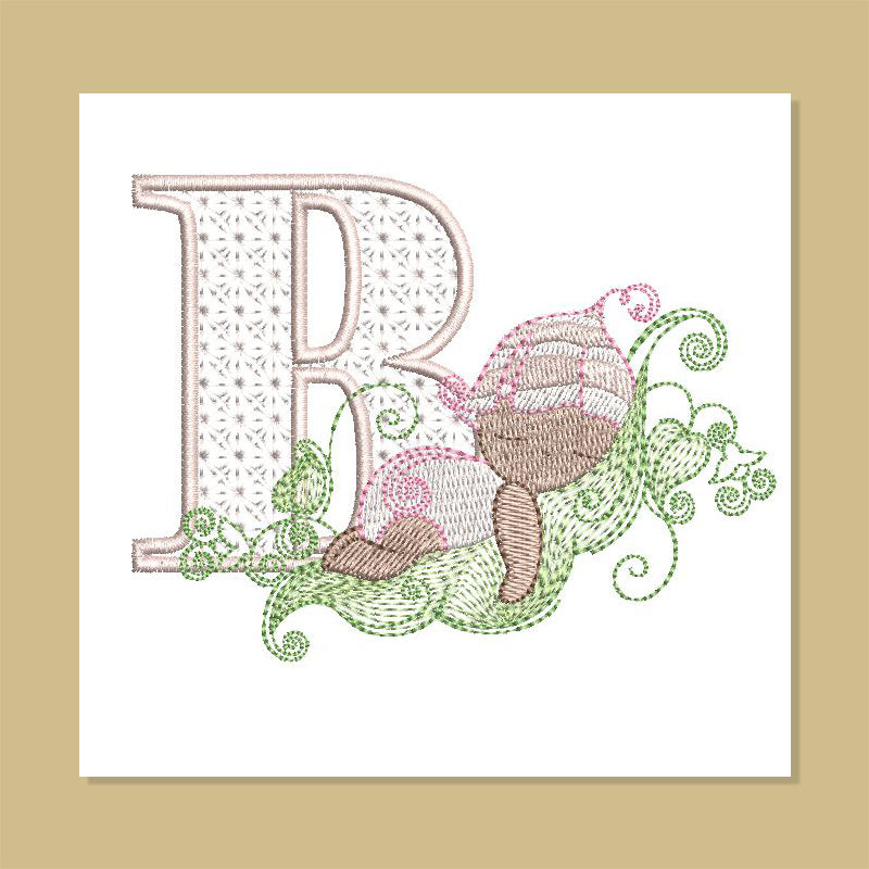 Dreamland Monogram Letter B