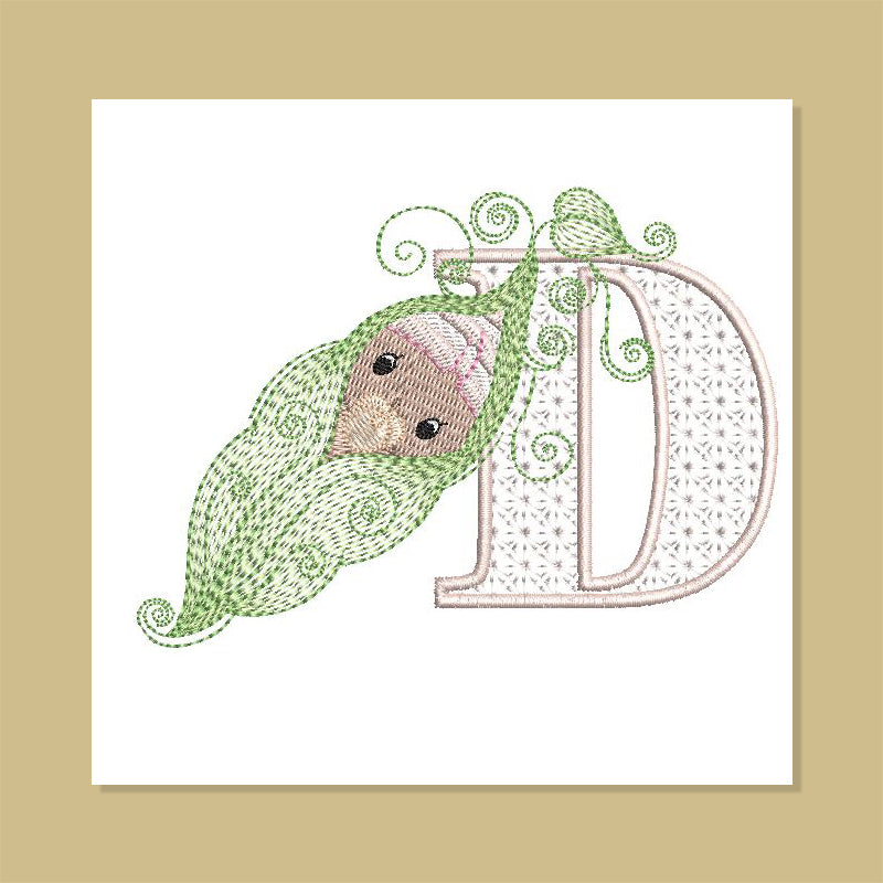 Dreamland Monogram Letter D