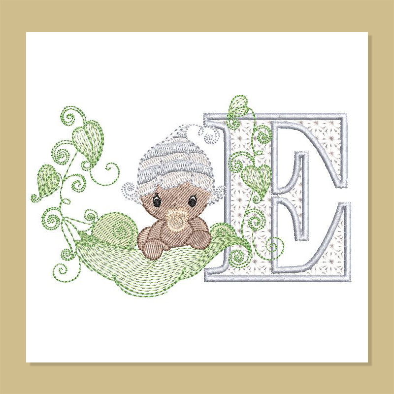 Dreamland Monogram Letter E