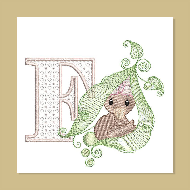 Dreamland Monogram Letter F