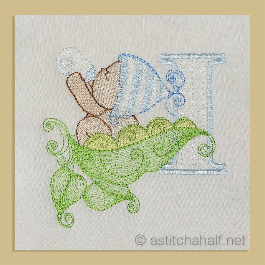 Dreamland Monogram Letter I