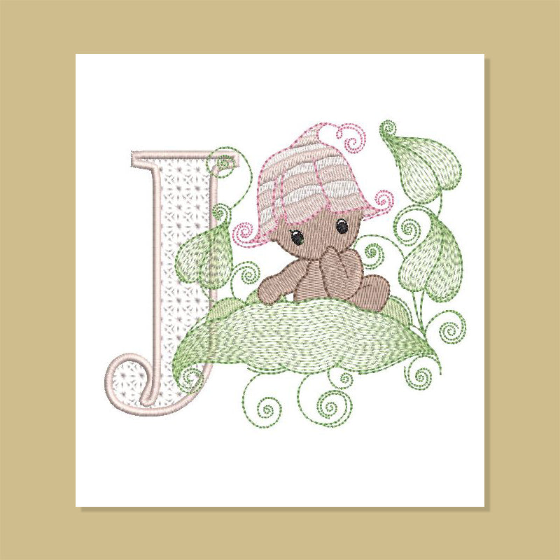 Dreamland Monogram Letter J