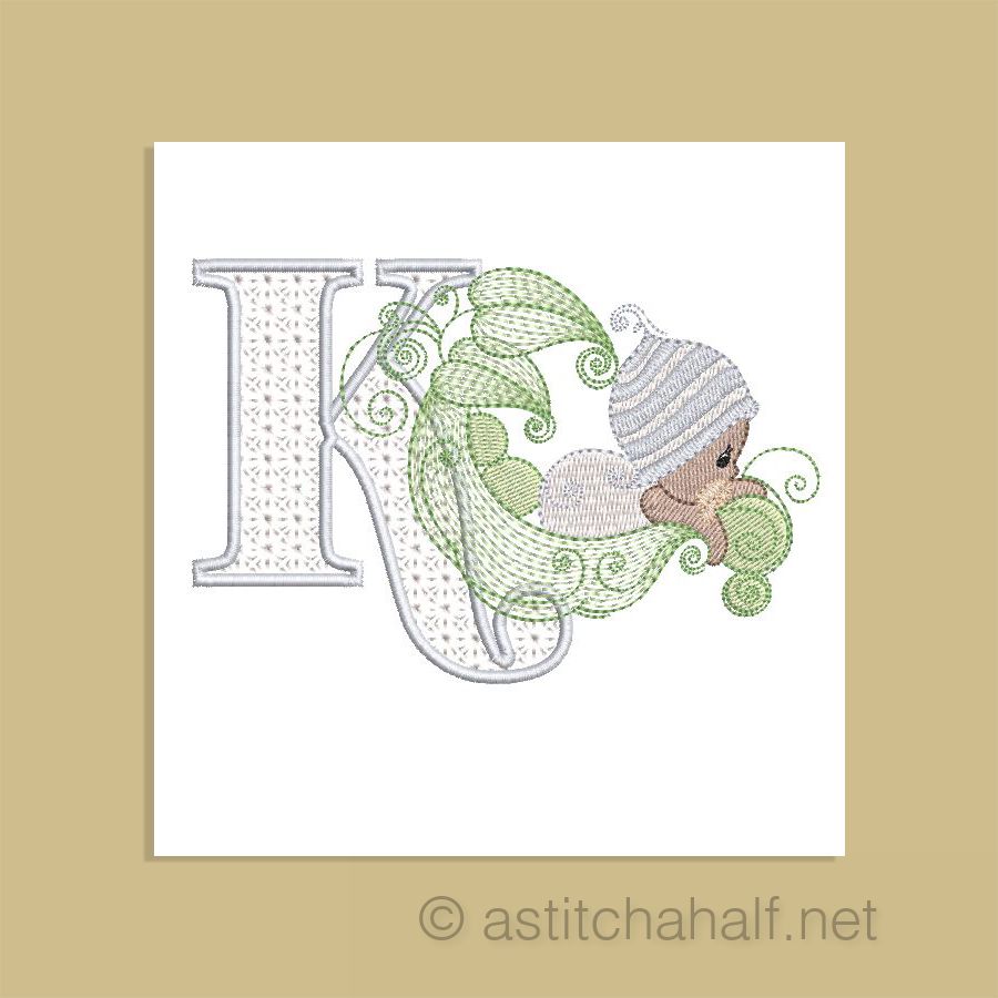 Dreamland Monogram Letter K