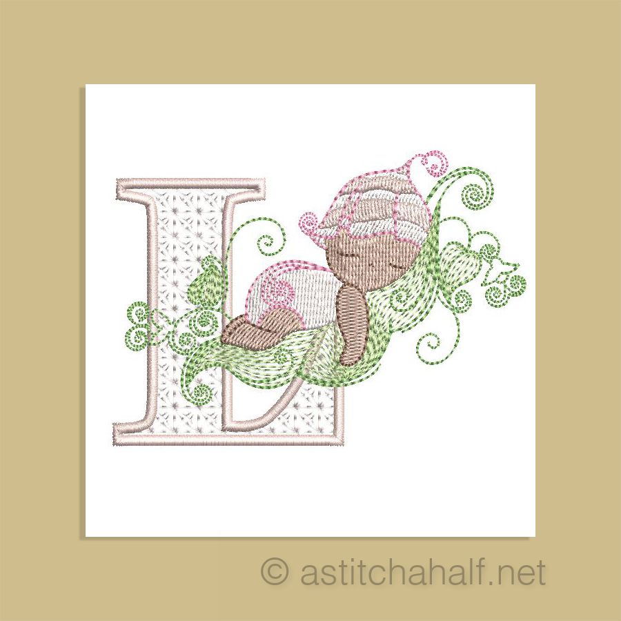 Dreamland Monogram Letter L