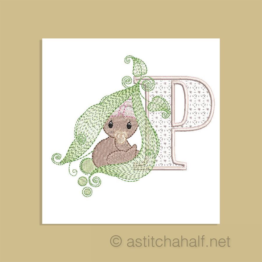Dreamland Monogram Letter P