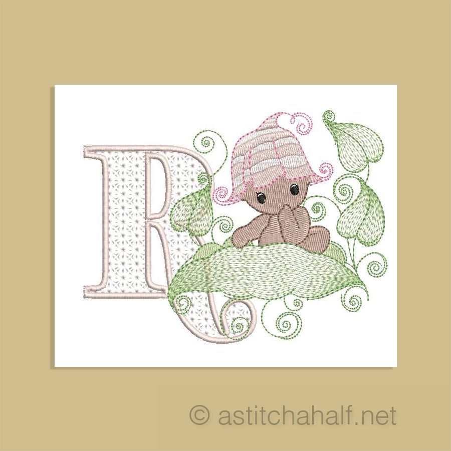 Dreamland Monogram Letter R