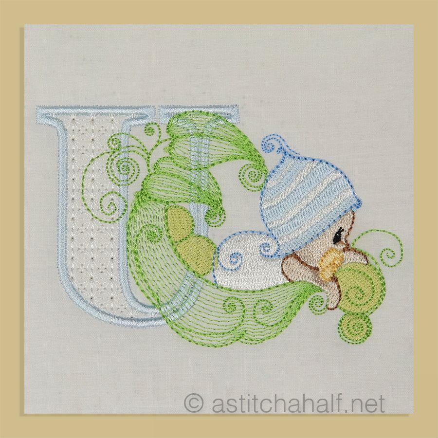 Dreamland Monogram Letter U