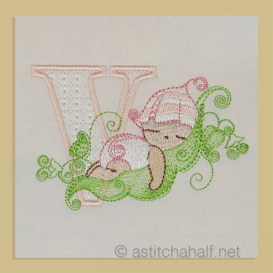 Dreamland Monogram Letter V