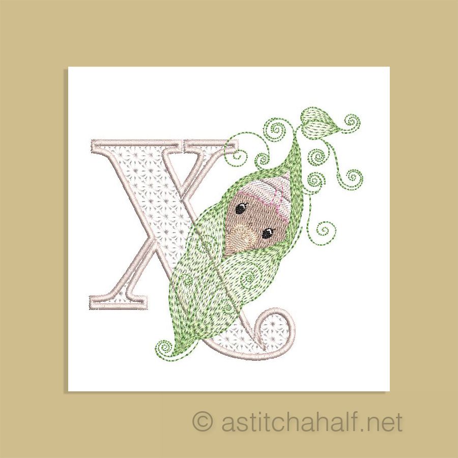 Dreamland Monogram Letter X