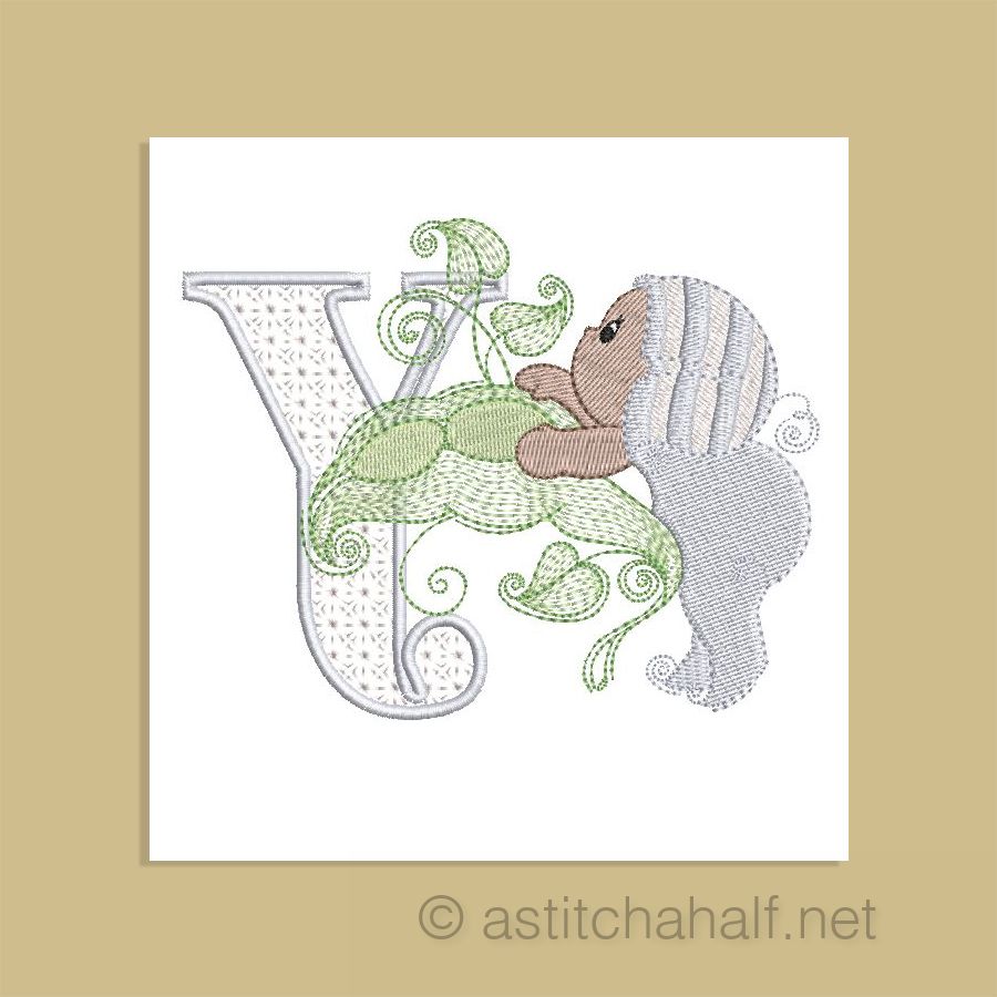 Dreamland Monogram Letter Y