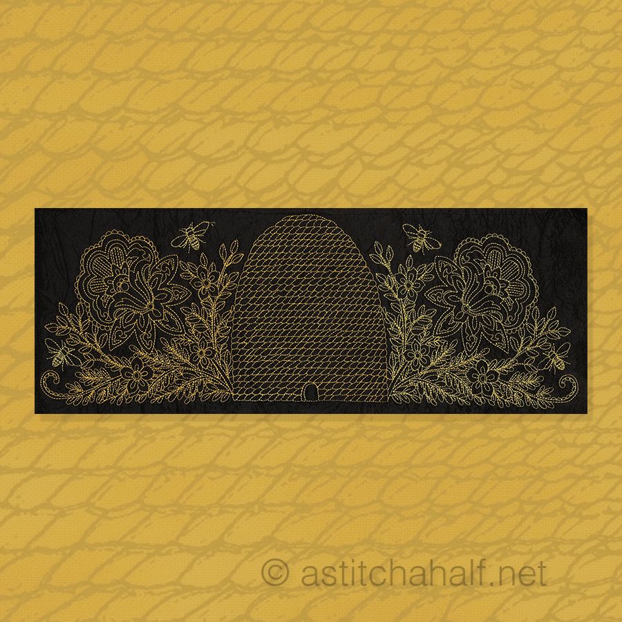 Bee Grateful Panel Honey