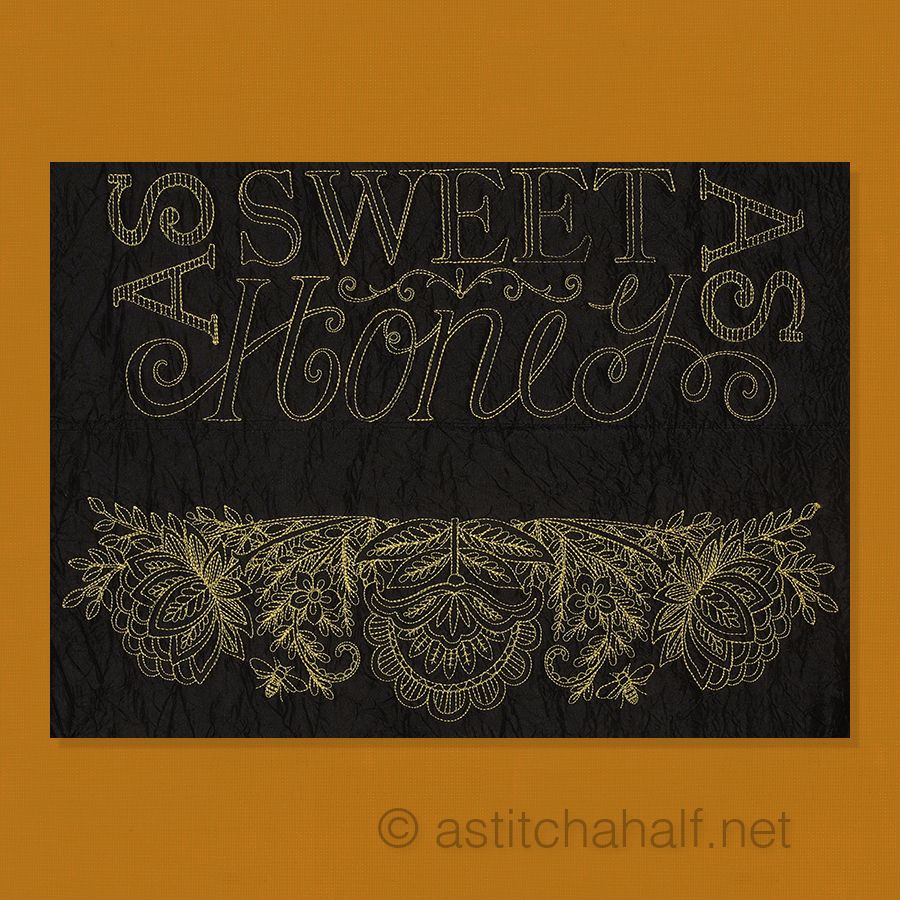 Bee Grateful Panel Sweet