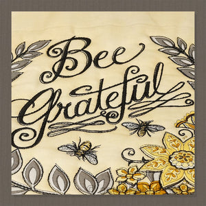 Bee Grateful Panel Grateful