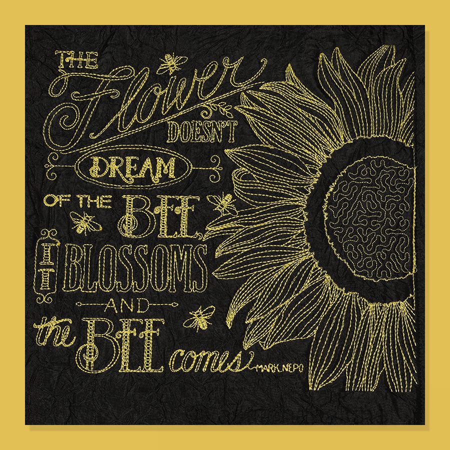 Bee Grateful Panel Dream