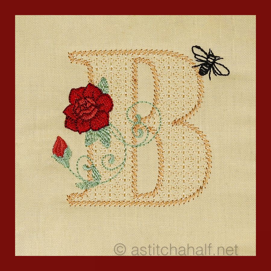 Lost Summer Monogram Letter B