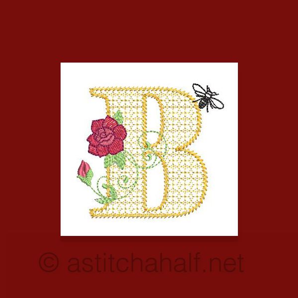 Lost Summer Monogram Letter B