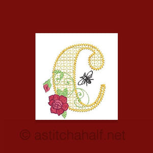 Lost Summer Monogram Letter C