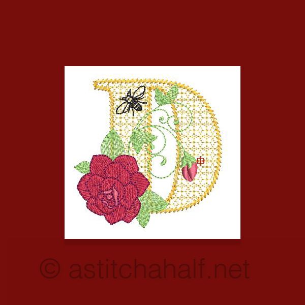 Lost Summer Monogram Letter D