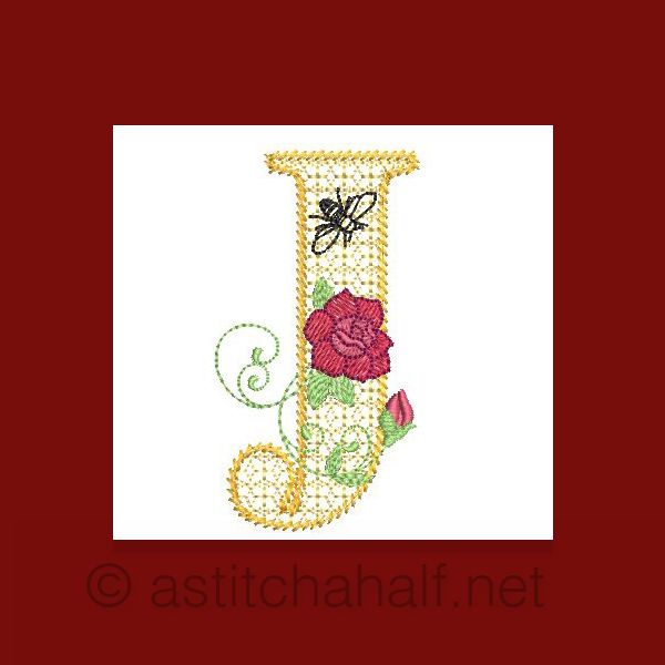 Lost Summer Monogram Letter J