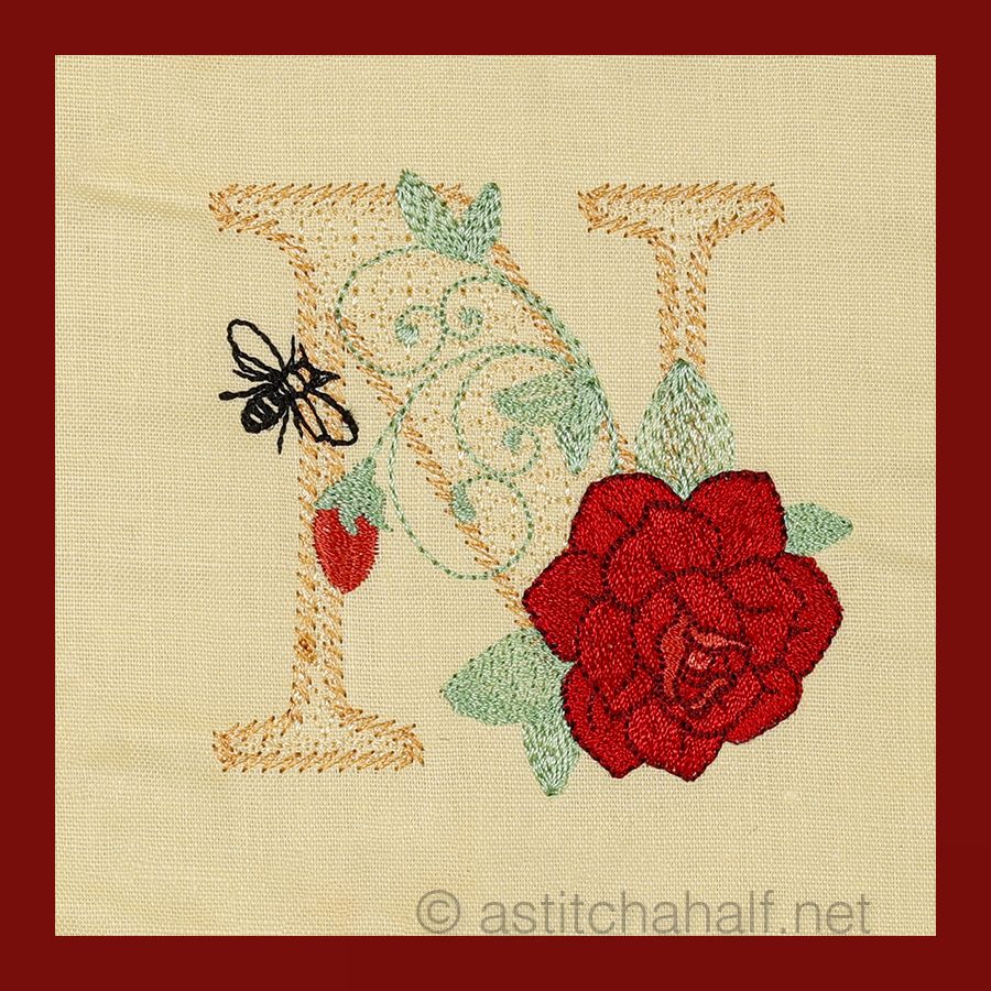 Lost Summer Monogram Letter N